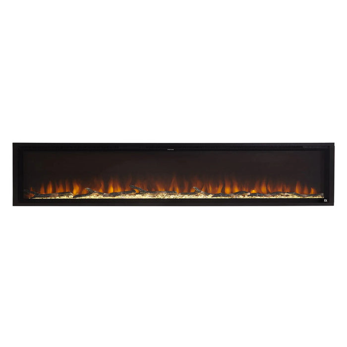 Touchstone Sideline Elite Smart 100" Recessed WiFi-Enabled Electric Fireplace (Alexa/Google Compatible)
