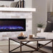 Touchstone Sideline Elite Smart 50" Recessed WiFi-Enabled Electric Fireplace (Alexa/Google Compatible)