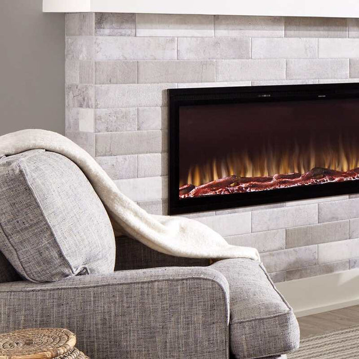 Touchstone Sideline Elite Smart 84" Recessed WiFi-Enabled Electric Fireplace (Alexa/Google Compatible)