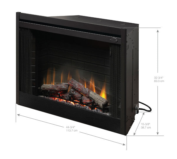 Dimplex 45" Deluxe Built-in Electric Firebox